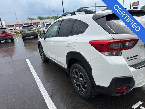 Crystal White Pearl 2023 Subaru Crosstrek Sport