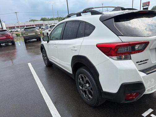 Crystal White Pearl 2023 Subaru Crosstrek Sport