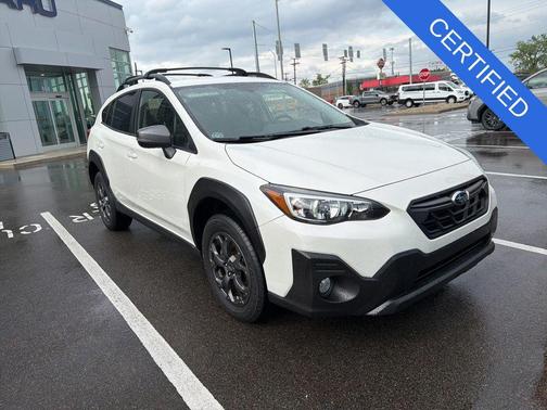 Crystal White Pearl 2023 Subaru Crosstrek Sport