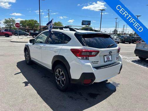 Crystal White Pearl 2023 Subaru Crosstrek Sport