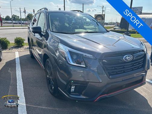 Gray 2022 Subaru Forester Sport