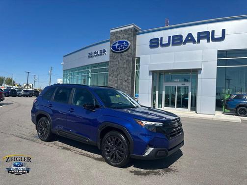 Sapphire Blue Pearl 2026 Subaru Forester Sport