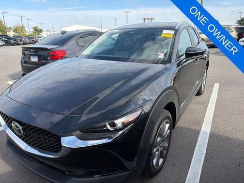 Jet Black Mica 2025 Mazda CX-30 2.5 S Preferred Package