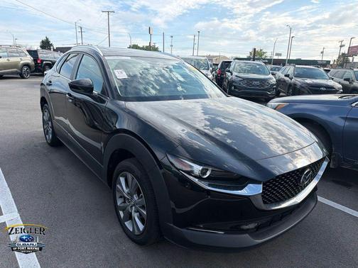 Jet Black Mica 2025 Mazda CX-30 2.5 S Preferred Package