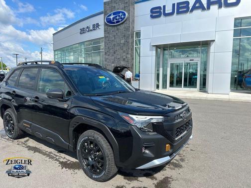 Crystal Black Silica 2026 Subaru Forester Wilderness