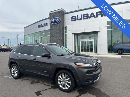 Granite Crystal Metallic Clearcoat 2015 Jeep Cherokee Limited