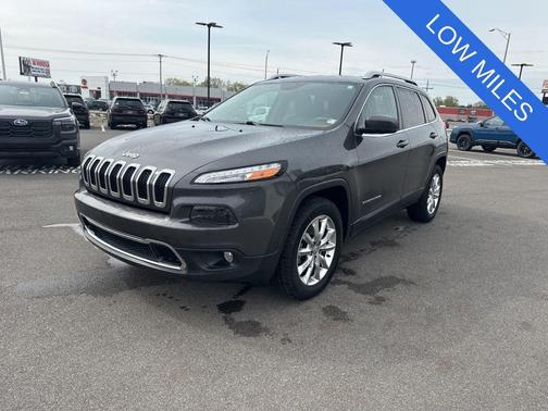 Granite Crystal Metallic Clearcoat 2015 Jeep Cherokee Limited