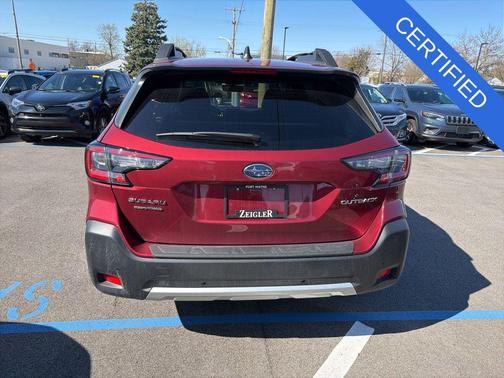 Crimson Red Pearl 2025 Subaru Outback Limited