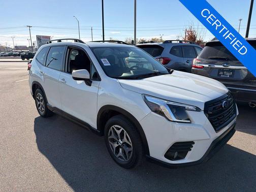 Crystal White Pearl 2023 Subaru Forester Premium