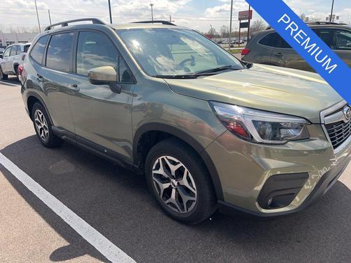 Jasper Green Metallic 2021 Subaru Forester Premium