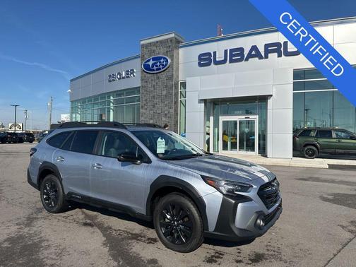 Ice Silver Metallic 2023 Subaru Outback Onyx Edition