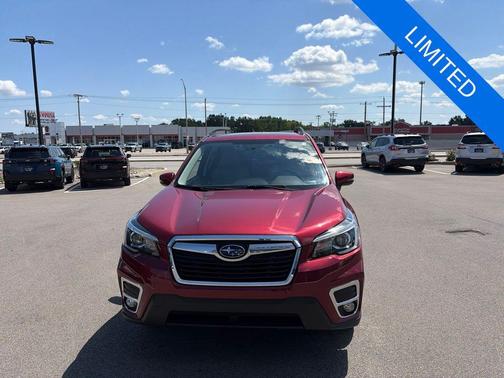 Red 2020 Subaru Forester Limited
