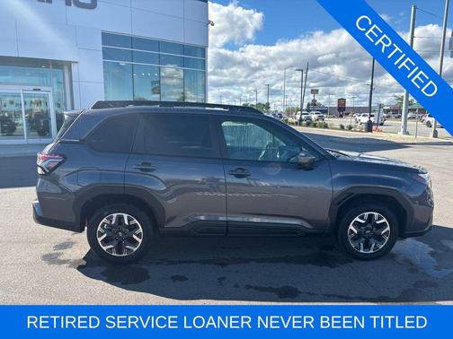 Gray Metallic 2026 Subaru Forester Premium