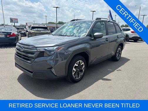 Gray Metallic 2026 Subaru Forester Premium
