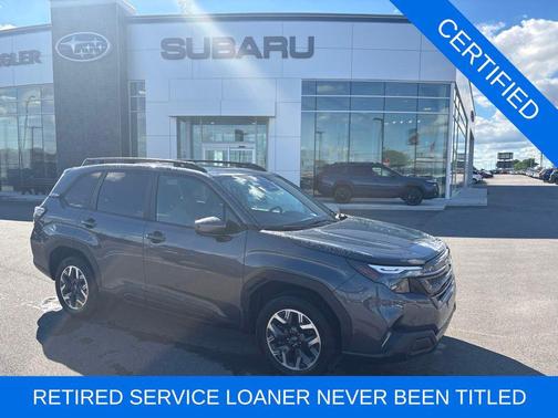 Gray Metallic 2026 Subaru Forester Premium
