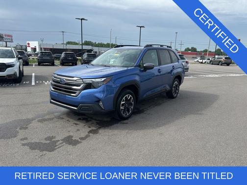 Daybreak Blue Pearl 2026 Subaru Forester Premium