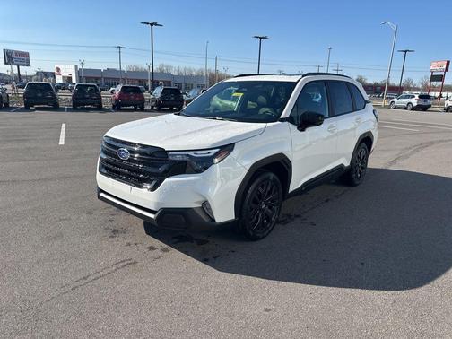 Crystal White Pearl 2026 Subaru Forester Sport