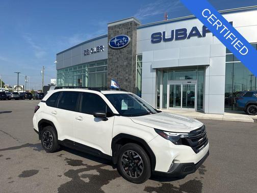Crystal White Pearl 2025 Subaru Forester Premium