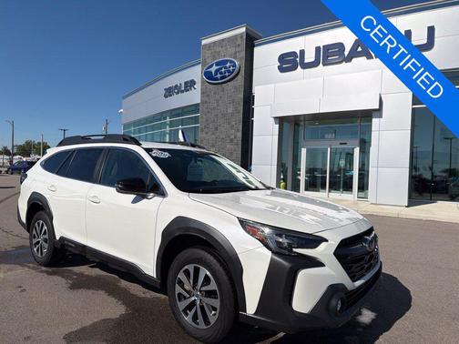Crystal White Pearl 2024 Subaru Outback Premium