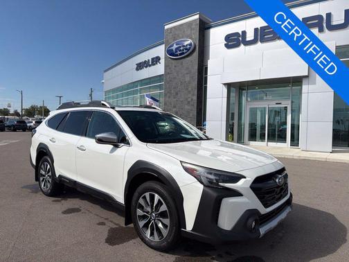 Crystal White Pearl 2023 Subaru Outback Touring XT