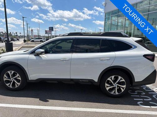 White 2020 Subaru Outback Touring XT