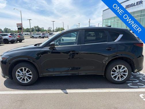 Jet Black Mica 2025 Mazda CX-5 2.5 S Preferred Package