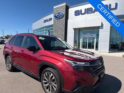 Crimson Red Pearl 2025 Subaru Forester Touring