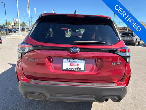 Crimson Red Pearl 2025 Subaru Forester Touring