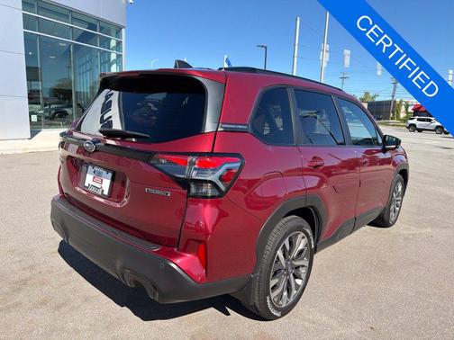 Crimson Red Pearl 2025 Subaru Forester Touring