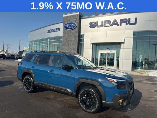 Geyser Blue 2026 Subaru Outback Wilderness