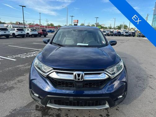 Blue 2017 Honda CR-V EX