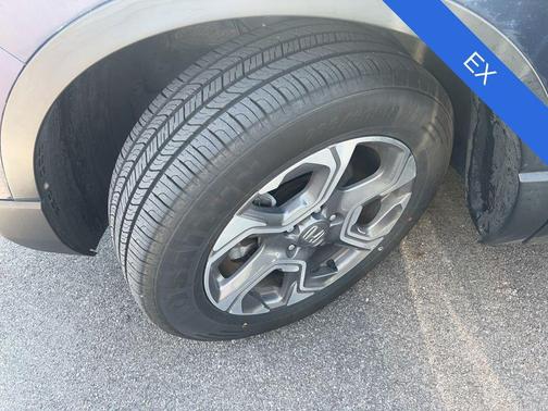 Blue 2017 Honda CR-V EX