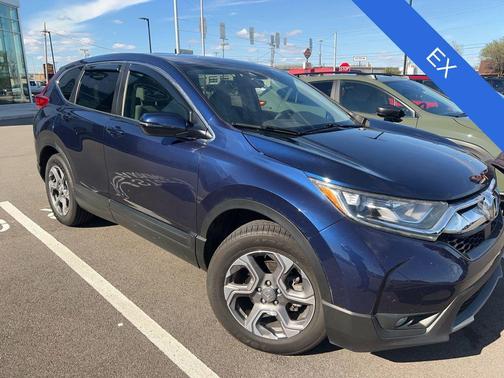 Blue 2017 Honda CR-V EX