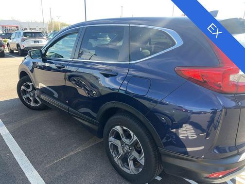 Blue 2017 Honda CR-V EX