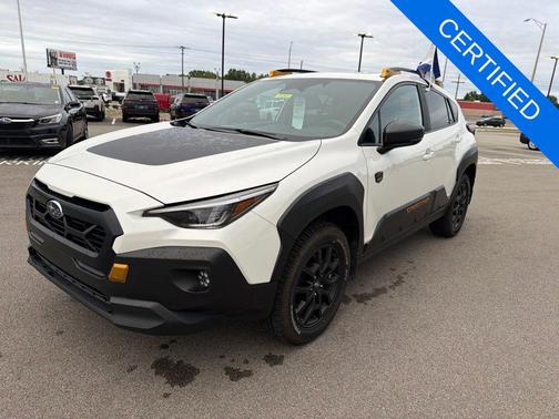 Crystal White Pearl 2026 Subaru Crosstrek Wilderness