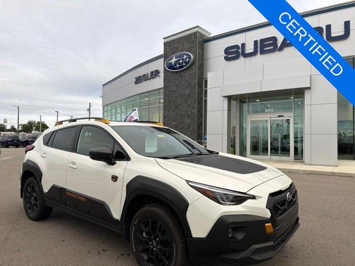 Crystal White Pearl 2026 Subaru Crosstrek Wilderness