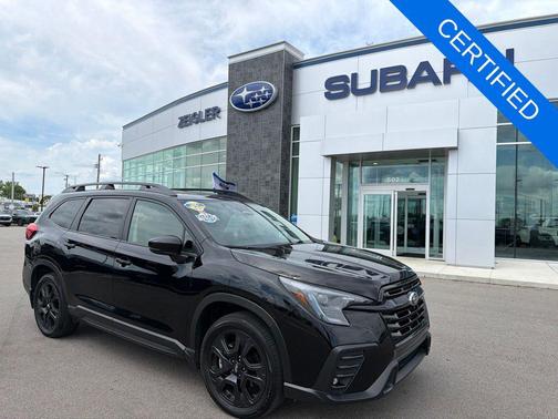 Crystal Black Silica 2025 Subaru Ascent Onyx Edition Touring 7-Passenger
