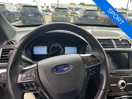 Shadow Black 2018 Ford Explorer Sport