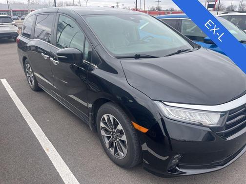 Crystal Black Pearl 2021 Honda Odyssey EX-L