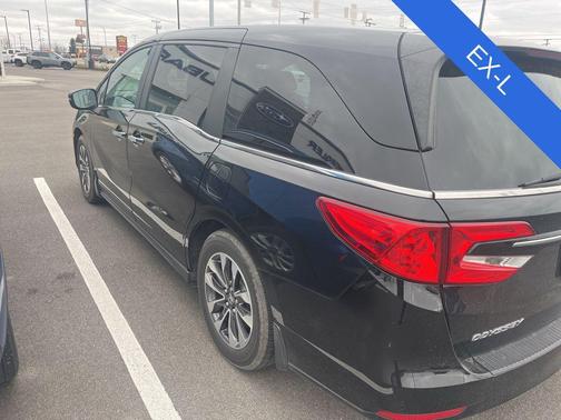 Crystal Black Pearl 2021 Honda Odyssey EX-L