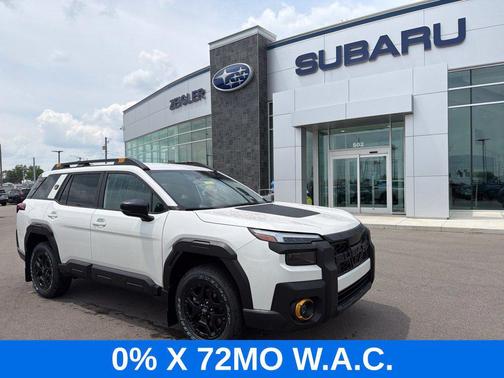 Crystal White Pearl 2026 Subaru Outback Wilderness