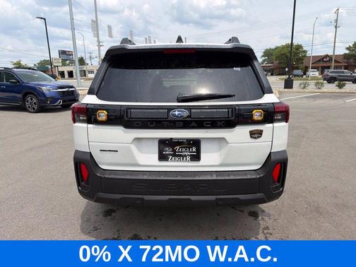 Crystal White Pearl 2026 Subaru Outback Wilderness