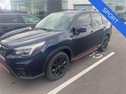 Blue 2021 Subaru Forester Sport