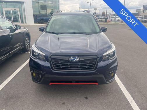 Blue 2021 Subaru Forester Sport