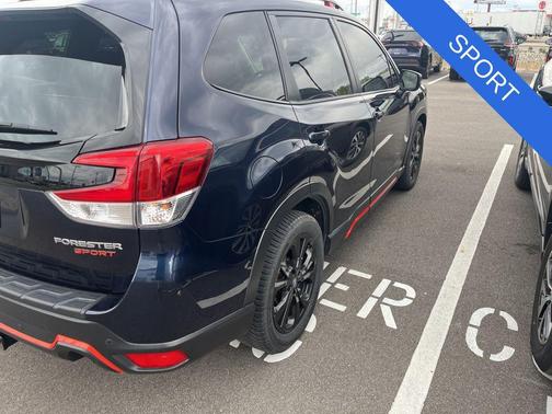 Blue 2021 Subaru Forester Sport
