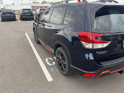 Blue 2021 Subaru Forester Sport