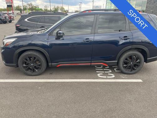 Blue 2021 Subaru Forester Sport