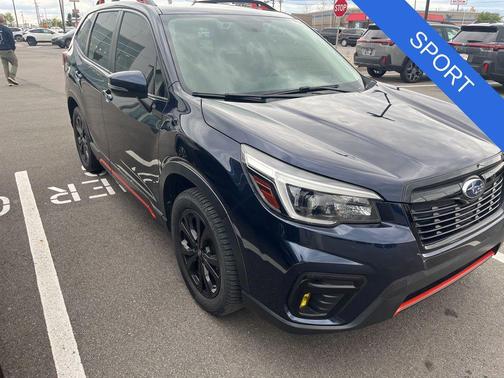 Blue 2021 Subaru Forester Sport