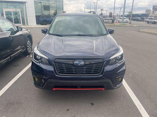 Blue 2021 Subaru Forester Sport