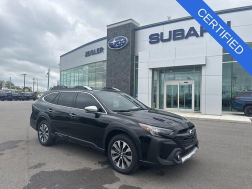 Crystal Black Silica 2025 Subaru Outback Touring XT